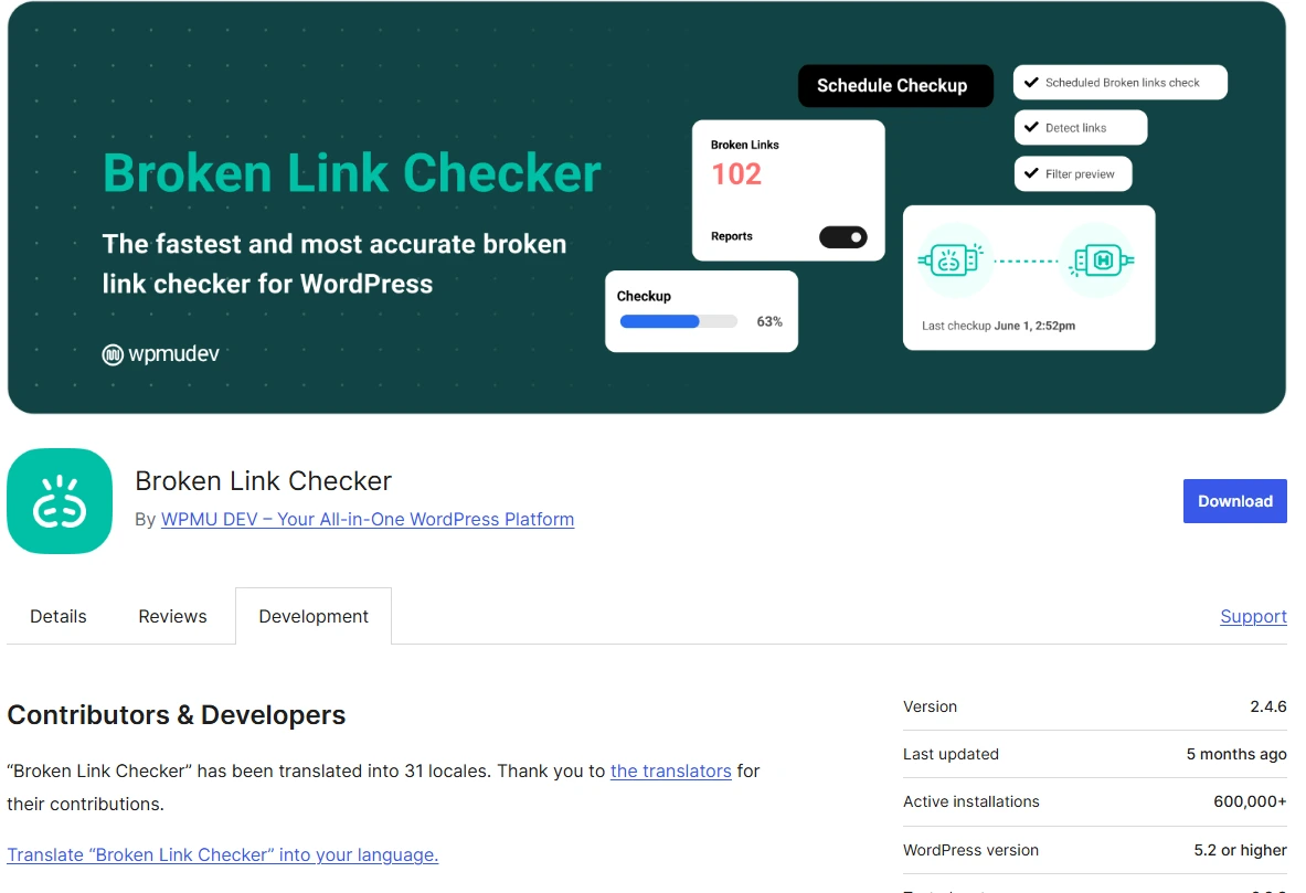 broken link checker